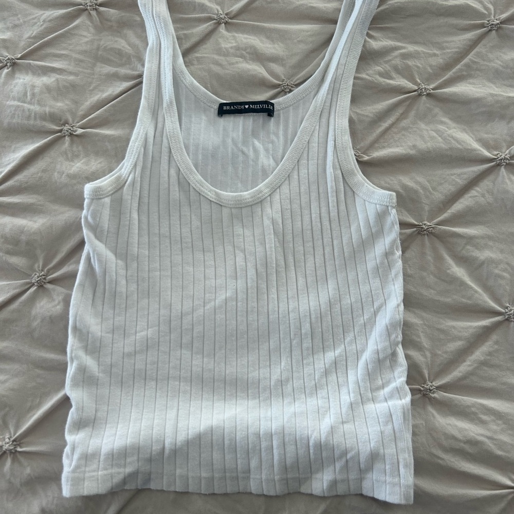 BRANDY MELVILLE white tank top